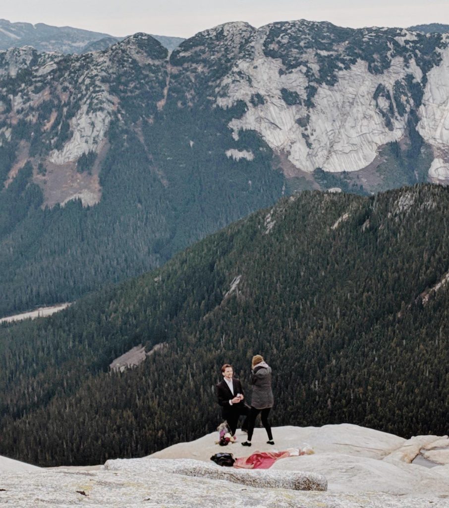 The day she said “Yes”